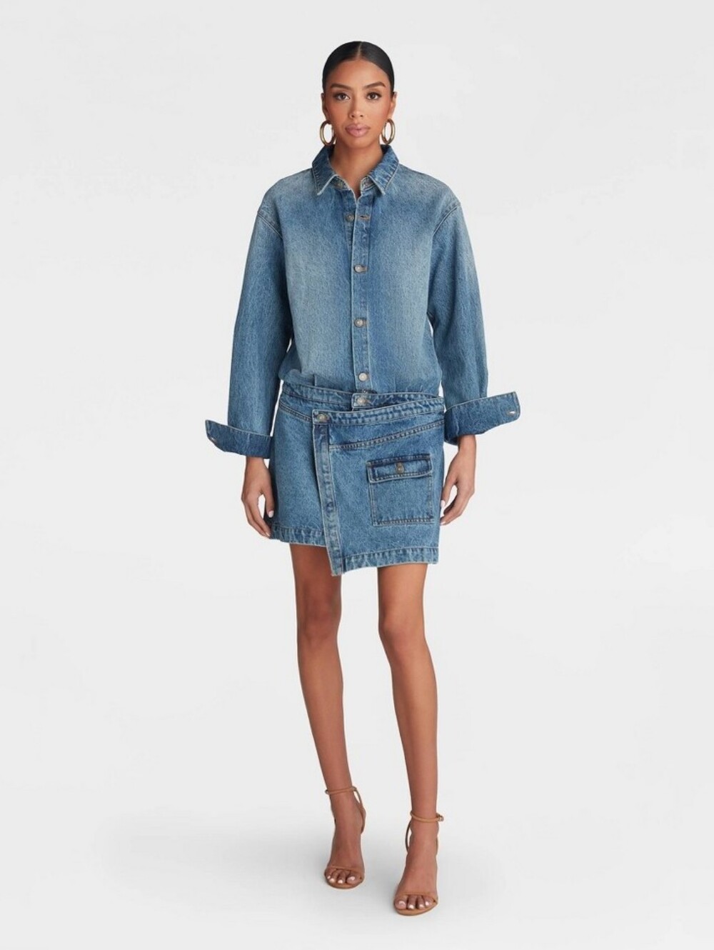 KBB - NWT - Denim Skirt Dress